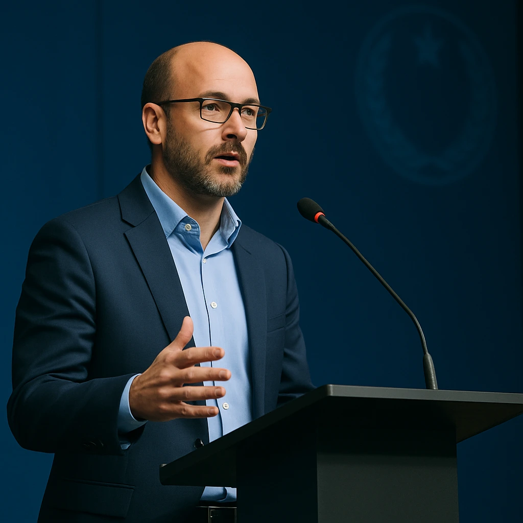 Founder Speaking at Industry Event