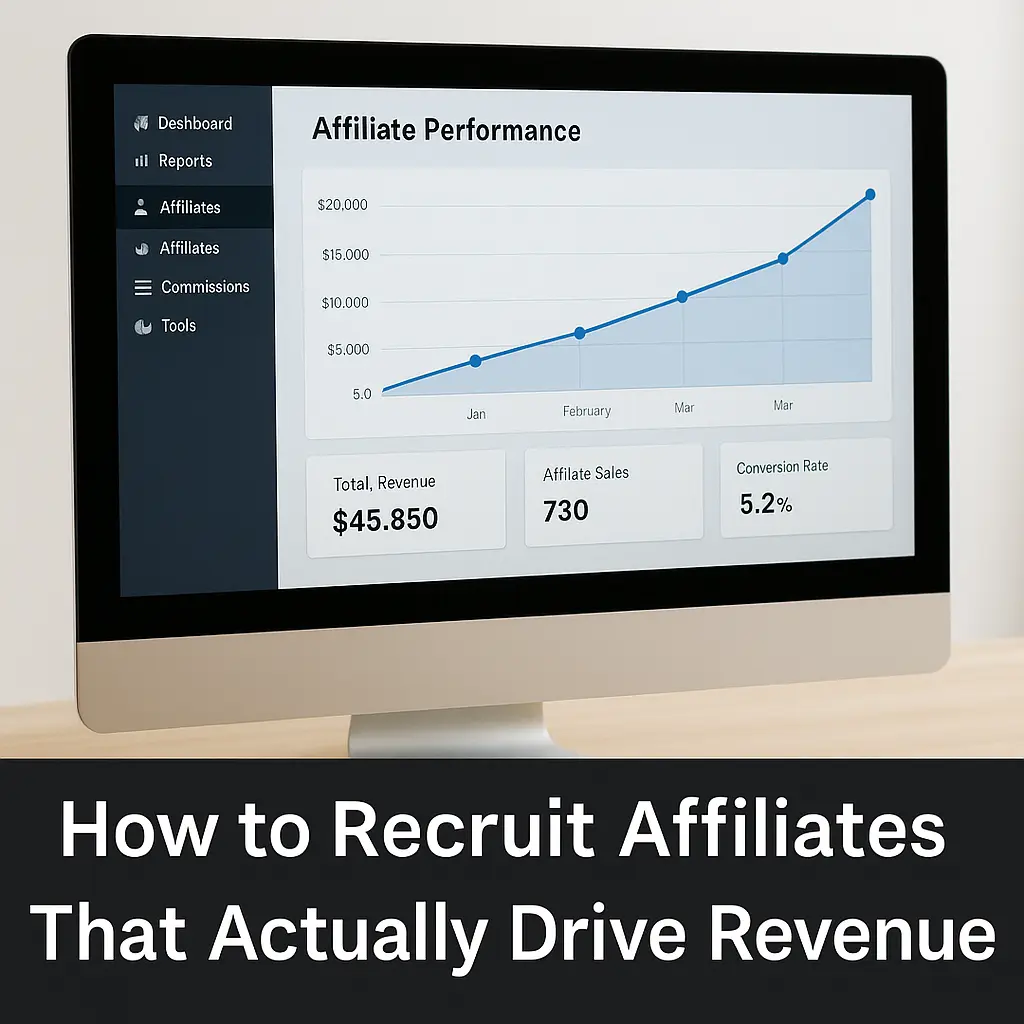 How to Recruit Affiliates That Actually Drive Revenue