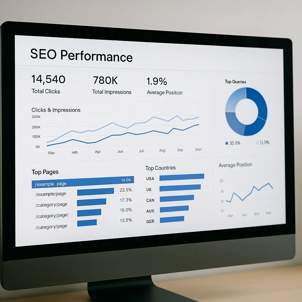 SEO Performance Dashboard