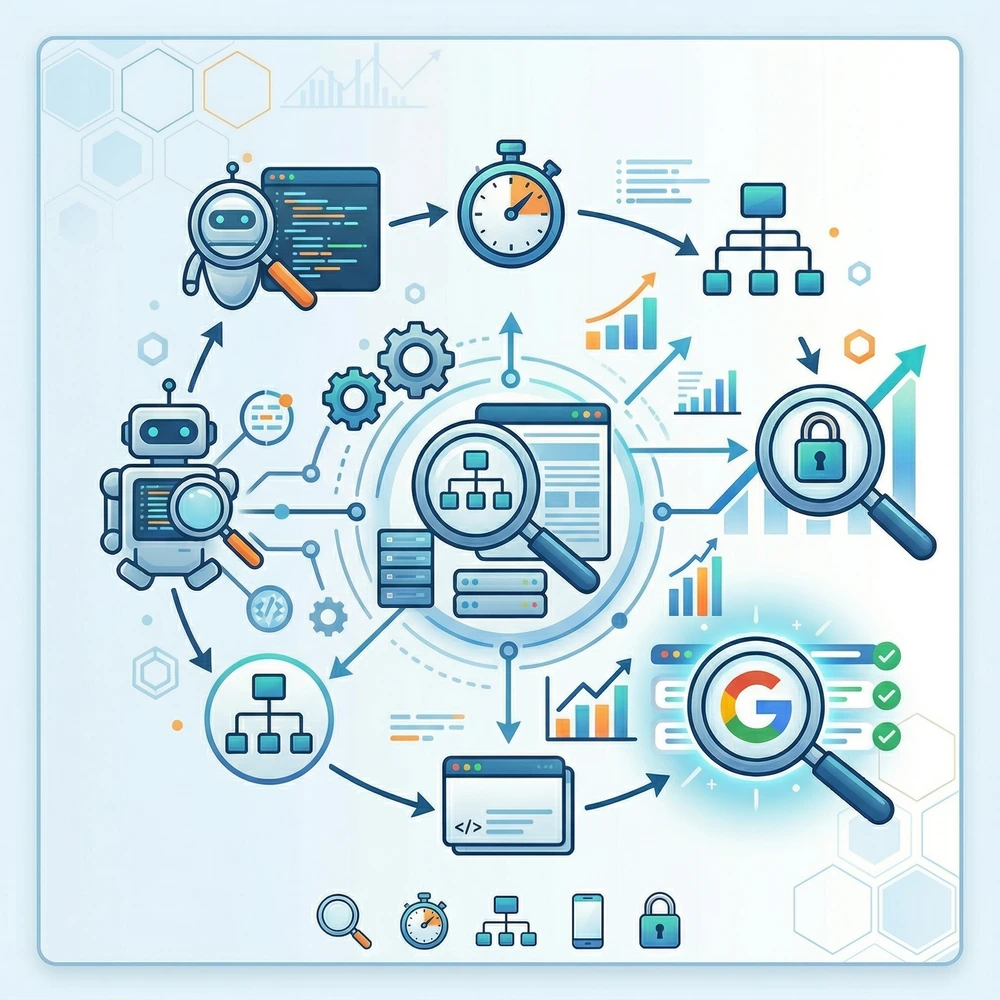 Technical SEO Header Flow